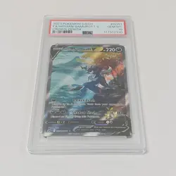 2023 Pokemon Crown Zenith Hisuian Samurott v Galarian Gallery #GG51/GG70 PSA 10 - Image 1