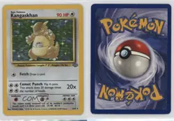 Kangaskhan Holo Pokemon Jungle #5 1999 - Image 3
