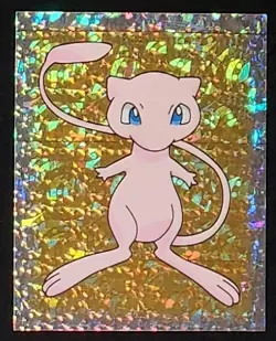 1999 Merlin Pokemon #S25 Mew prism high grade - Image 1