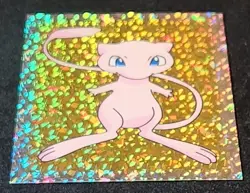 1999 Merlin Pokemon #S25 Mew prism high grade - Image 2
