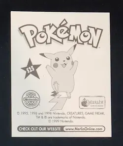 1999 Merlin Pokemon #S25 Mew prism high grade - Image 3