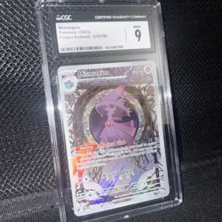 2023 Pokemon Paldea Evolved #212 Mismagius Illustration Rare CGC 9 MINT - Image 1