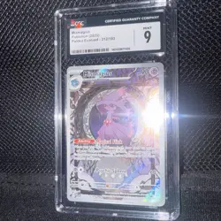 2023 Pokemon Paldea Evolved #212 Mismagius Illustration Rare CGC 9 MINT - Image 2