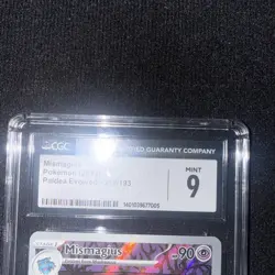 2023 Pokemon Paldea Evolved #212 Mismagius Illustration Rare CGC 9 MINT - Image 3