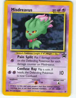 Misdreavus - #39 WOTC Black Star Promo - Pokemon TCG - 2001 - Image 1