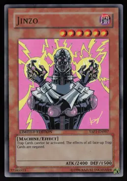 Jinzo YAP1-EN007 Ultra Rare Yu-Gi-Oh - Image 1