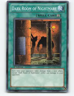 Dark Room of Nightmare #SDMA-EN024 1st Edition Yugioh Card - Image 1