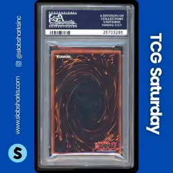 2002 YU-GI-OH! PHARAOH'S SERVANT 1ST EDITION #PSV-050 BUSTER BLADER PSA 10 - Image 2