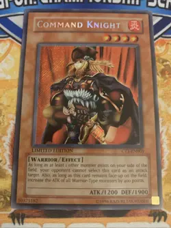 Yugioh Command Knight CT1-EN003 VLP - Image 1