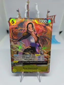 One Piece Boa Hancock PRB02-017 SR English Mint Condition - Image 3