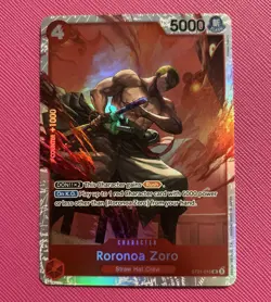 Roronoa Zoro - One Piece Starter Deck EX Gear 5 - ST21-015 - Holo Foil - English - Image 1