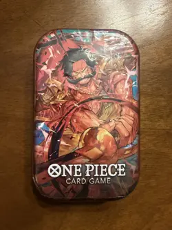 One Piece TCG Tin Pack Set Vol. 1 2 Booster Packs - Image 1