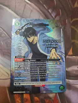 Union Arena Solo Leveling Sung Jinwoo SR* Alt Art UE17BT/SLG-1-048 Foil NM - Image 1