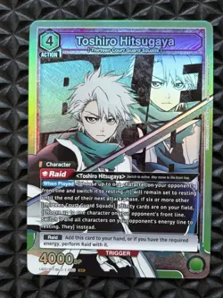 Union Arena SR Toshiro Hitsugaya 085 UE01BT: BLEACH: Thousand-Year Blood War - Image 1