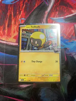 Iono's Tadbulb 052/159 *Cosmo Foil* Journey Together Promo Card - Pokemon Tcg - Image 1