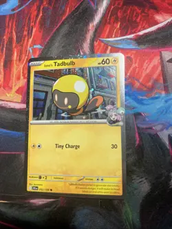 Iono's Tadbulb 052/159 *Cosmo Foil* Journey Together Promo Card - Pokemon Tcg - Image 2