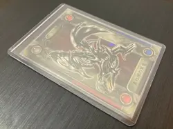 Red-Eyes Black Dragon Sealdass Sticker Bandai Yu-Gi-Oh! Card Japanes - Image 1
