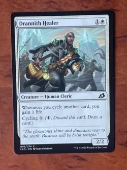 Drannith Healer MTG Magic the Gathering Card LP Lightly Played IKO - Image 1