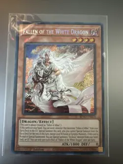 Fallen of the White Dragon BPRO-EN024 Burst Protocol 1st Edition Yugioh Card - Image 1