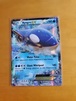 Pokemon Kyogre EX Promo Holo Card XY41 XY 180 - Image 1