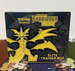 Pokemon Card Sun & Moon Forbidden Light ETB Elite Trainer Box SEALED MINT - Image 1