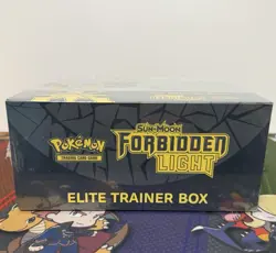 Pokemon Card Sun & Moon Forbidden Light ETB Elite Trainer Box SEALED MINT - Image 5