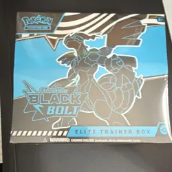 Pokemon Scarlet & Violet Black Bolt Elite Trainer Box Zekrom Promo Card - Image 1