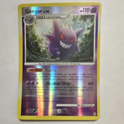 Pokemon Gengar 16/99 Arceus Rare Reverse Holo Stage 2 110 HP 2009 English Card - Image 1