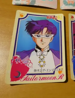 SAILORMOON R JAPANESE CARDDASS CARD REG CARTE 215 MADE IN JAPAN 1994 MINT - Image 1