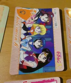 SAILORMOON R JAPANESE CARDDASS CARD REG CARTE 178 MADE IN JAPAN 1994 MINT - Image 1