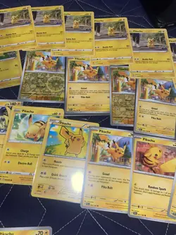 Massive Pikachu Collection (46 Cards) Pokemon TCG - Image 4