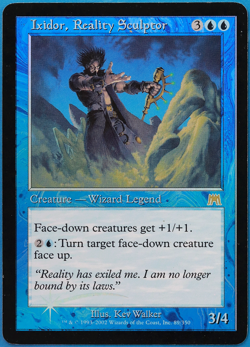 Ixidor, Reality Sculptor FOIL Onslaught PLD Blue Rare CARD (501170) ABUGames - Image 1