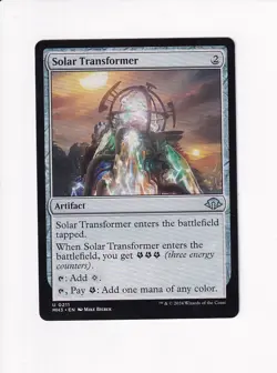 MAGIC THE GATHERING MTG MODERN HORIZONS III MH3 SOLAR TRANSFORMER - Image 1