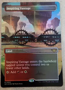 Inspiring Vantage - #303 Foil Rare - Outlaws of Thunder Junction - Mtg - Image 1