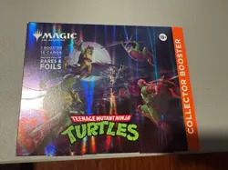 Magic The Gathering Teenage Mutant Ninja Turtles Collector Booster New Lot Of 7 - Image 1