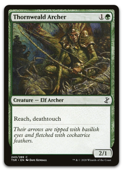 Thornweald Archer #240 Time Spiral Remastered TSR Magic MTG - Image 1