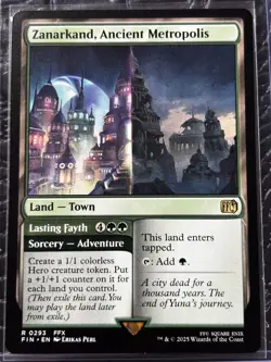 Zanarkand, Ancient Metropolis Final Fantasy Regular Rare NM MTG - Image 1