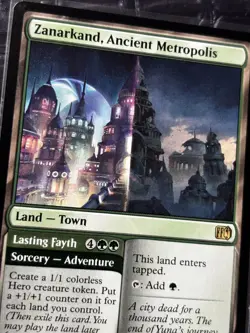 Zanarkand, Ancient Metropolis Final Fantasy Regular Rare NM MTG - Image 2
