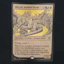Miirym, Sentinel Wyrm (Showcase) FOIL MTG Baldurs Gate Rare 431 NM - Image 1