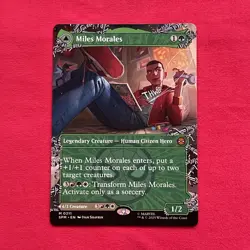 Miles Morales (0211) (Borderless) Marvel's Spider-Man Regular - Image 1