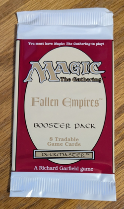 MTG - Fallen Empires Booster Pack - Magic the Gathering Factory Sealed 1994 - Image 1