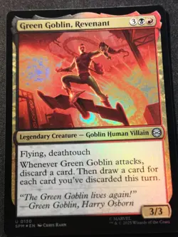 Green Goblin, Revenant - Foil - SPM - MTG - EN - NM - 0130 - Image 1