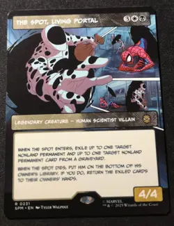The Spot, Living Portal - Borderless - SPM - MTG - EN - NM - 0231 - Image 1
