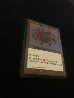 Talisman of Indulgence (Retro Frame) (Foil Etched) Secret Lair Drop Foil - Image 3