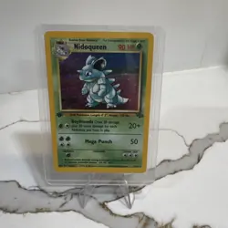 Pokemon TCG Nidoqueen Jungle 7/64 Holo Rare 1st Edition 1999 90 HP - Image 3