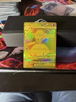 2025 Pokemon Mega Evolutions Mega Gardevoir ex Gold Hyper Rare 187/132 NM - Image 1
