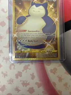 Pokemon Snorlax 224/198 Chilling Reign Gold Secret Rare Full Art Holo NM - Image 3