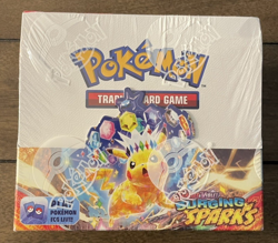 One (1) Pokemon TCG SV08 Surging Sparks Sealed Booster Box - Image 1