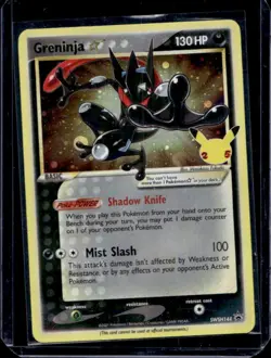 2019-2023 Pokemon SWSH Black Star Promos Greninja #SWSH144 - Image 1