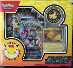 Pokemon Day 2026 Sealed Collection Box Pikachu Promo & Booster Packs English - Image 1